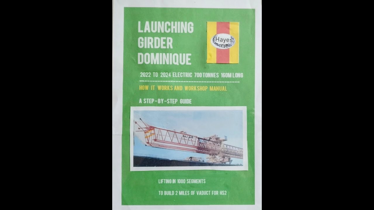 How It Works, the HS2 Launching Girder 'Dominique' as it builds the Colne Valley Viaduct.