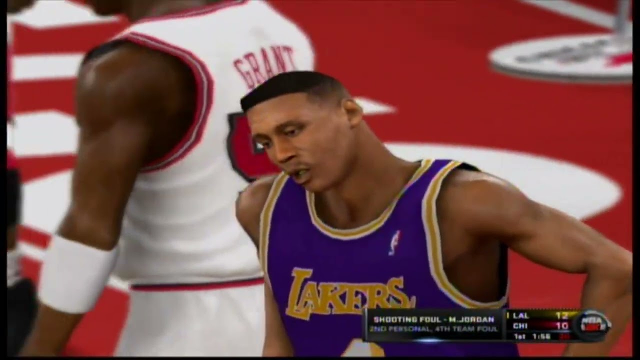 NBA 2K11 (Xbox One) (JORDAN GAME) LOS ANGELES LAKERS vs CHICAGO BULLS 