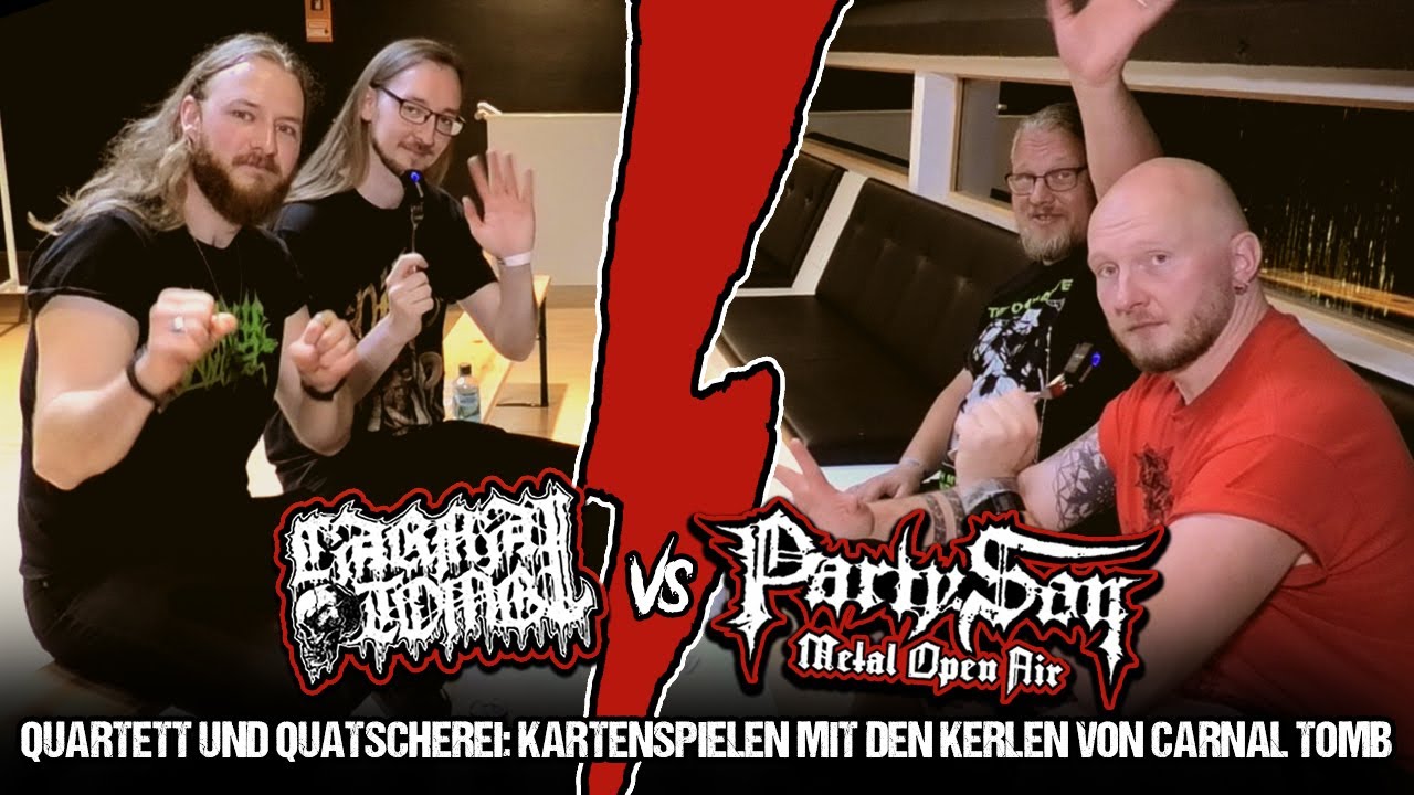 Quartett & Quatscherei - Kartenspielen mit den Kerlen von Carnal Tomb