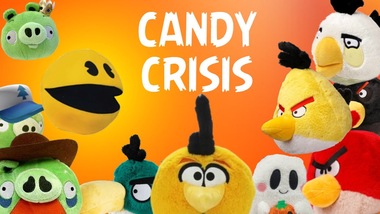 CANDY CRISIS - Angry Birds Plush Movie (Halloween Special)
