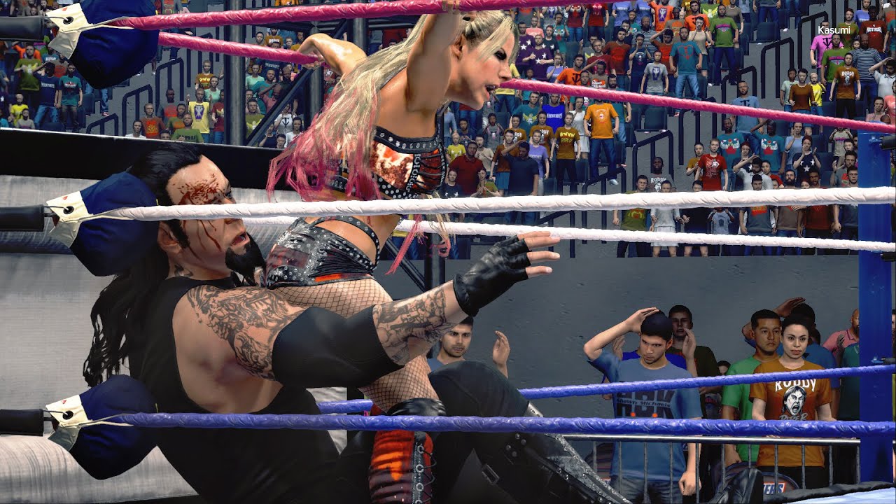 WWE 2k24 MODS: Alexa Bliss vs Undertaker '98 Casket Match #intergender #wrestling