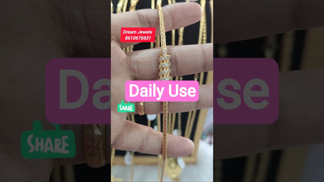 Spiral Mugappu Chain for daily use 