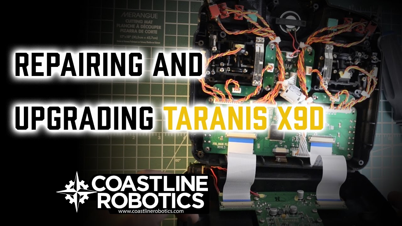 FrSky Taranis upgrade and repair