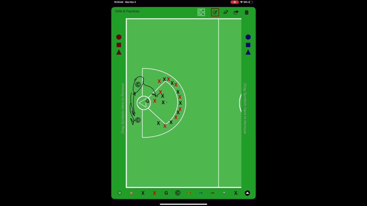 Lacrosse: Gauntlet Drill