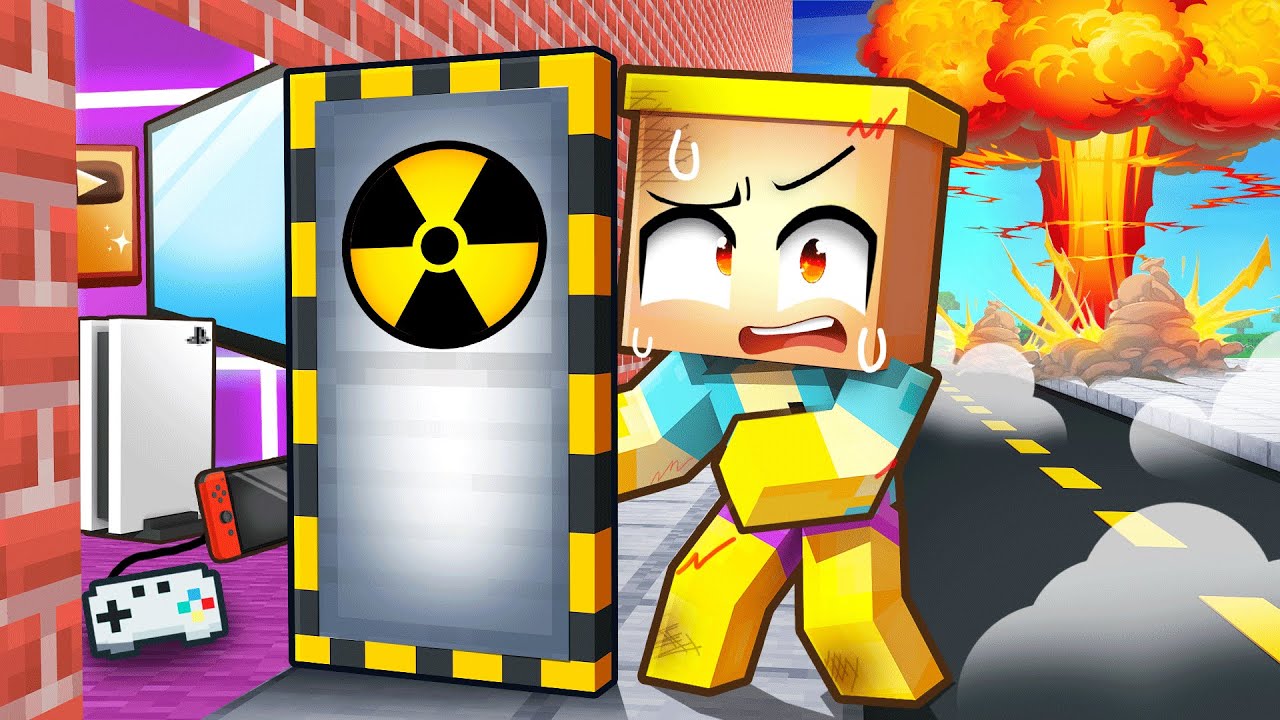 Survivre 100 ans dans un BUNKER sur Minecraft !