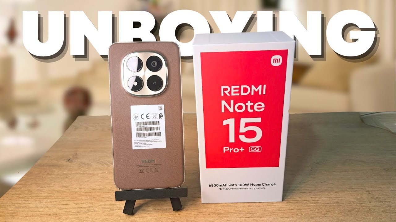 Xiaomi Redmi Note 15 Pro + 5G | Unboxing en español