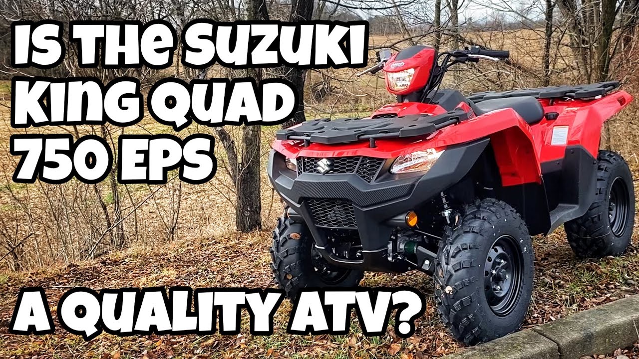 2022 Suzuki King Quad 750 Power Steering - Walk Around