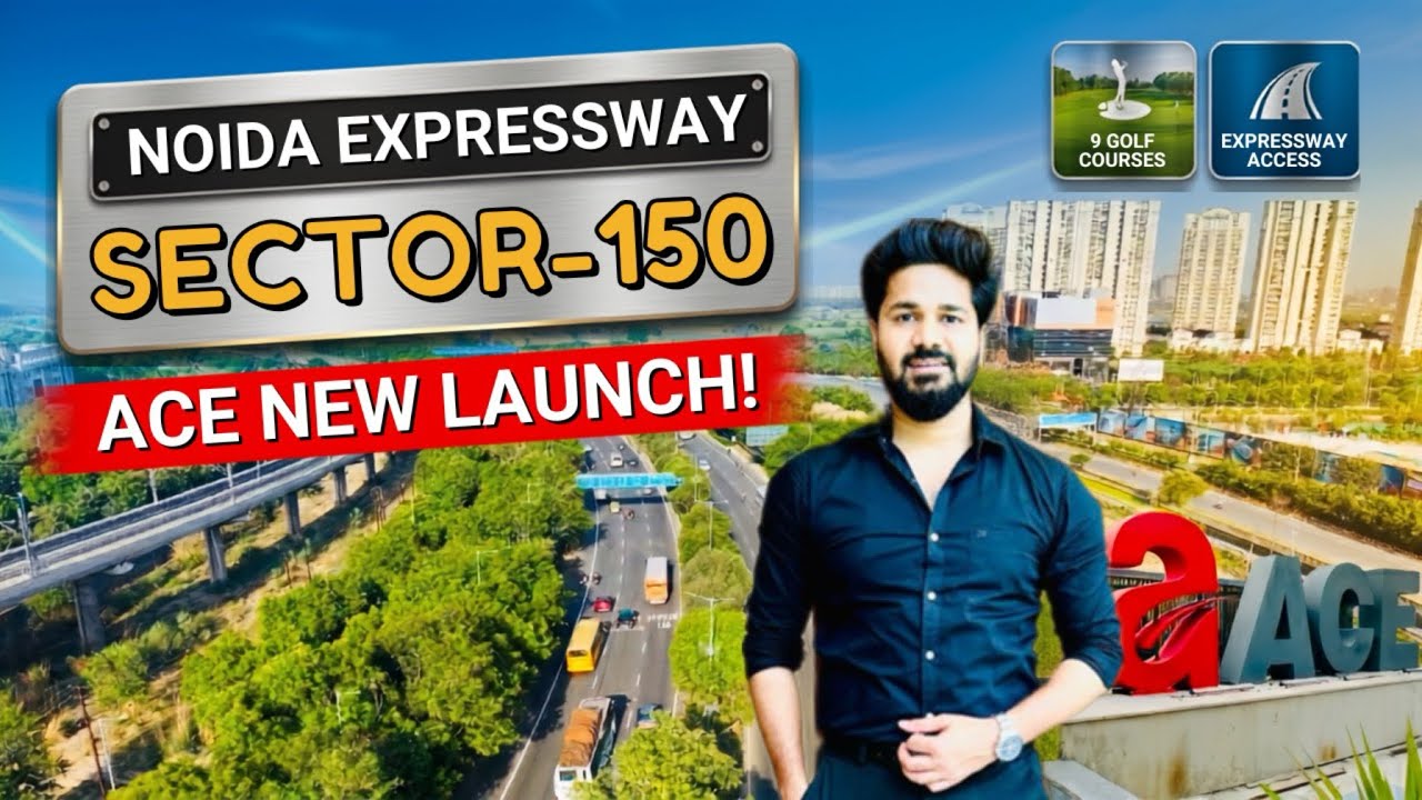 Noida Expressway Sector-150 | Ace New-Launch Project | 3, 4 BHK On Noida Expressway |☎️8009358570