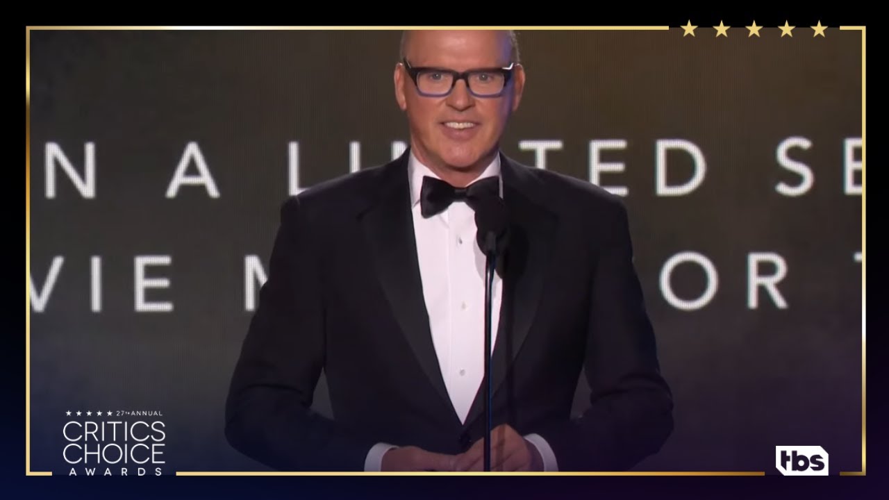 Michael Keaton: Award Acceptance Speech | 27th Critics Choice Awards | TBS