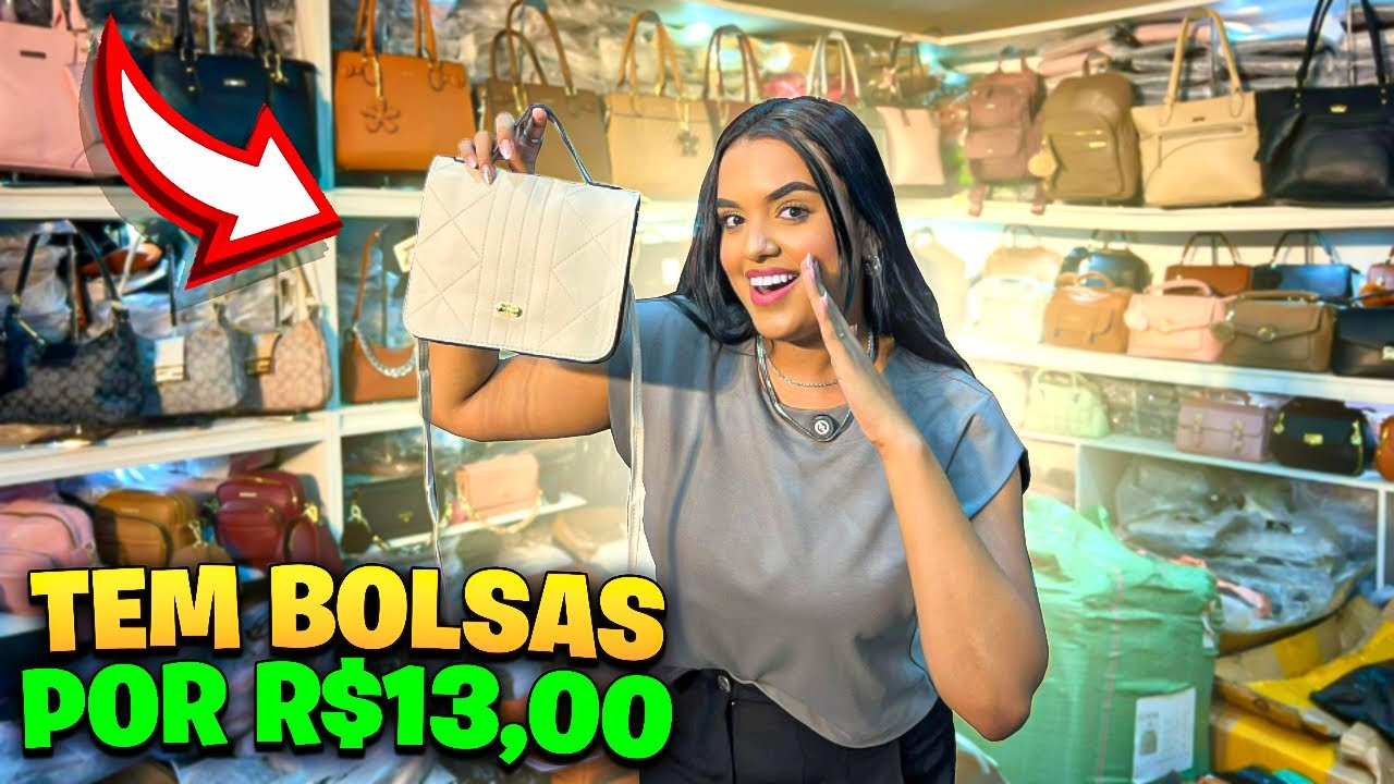 EU ACHEI 😍 O FORNECEDOR MAIS BARATO DE BOLSAS DO BRÁS | Nunca vi por esse preço