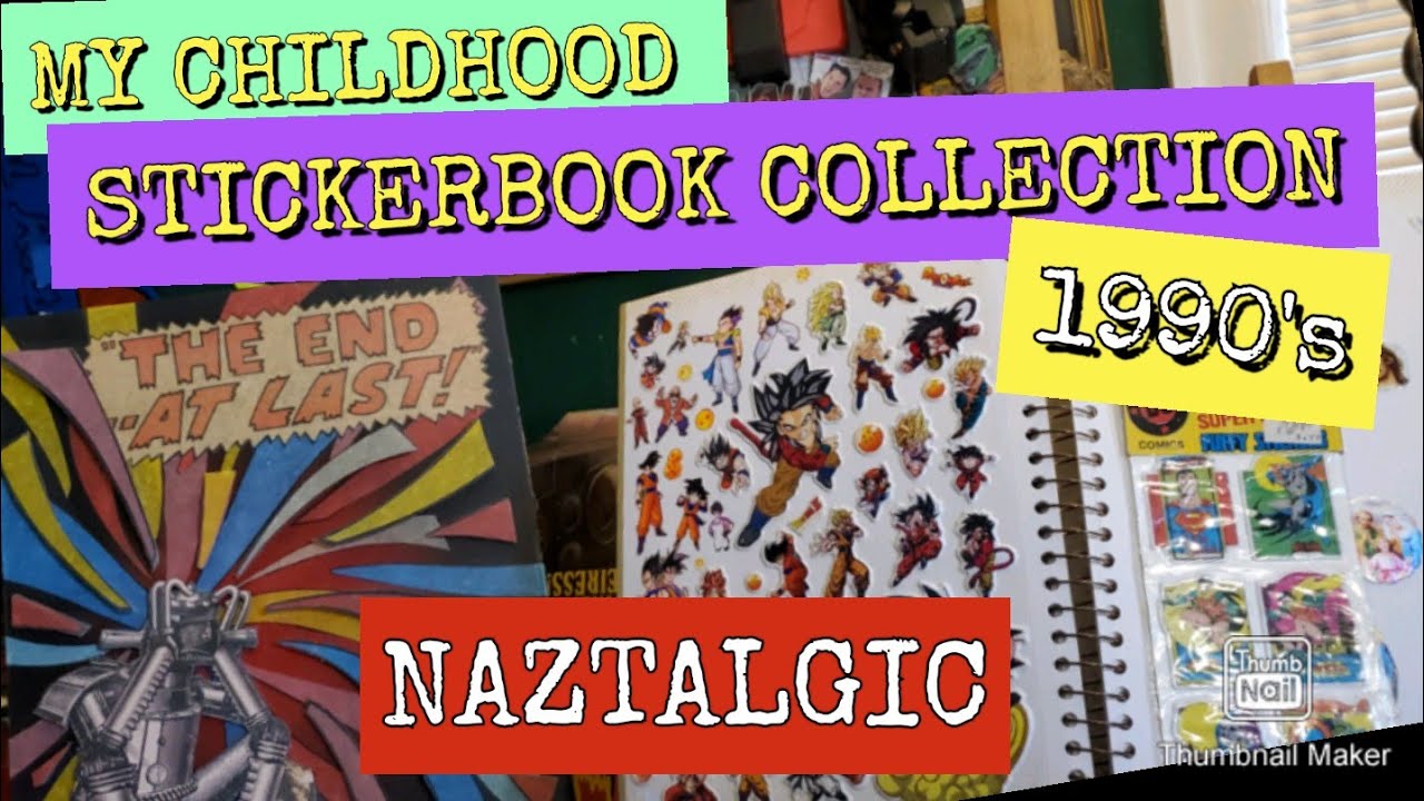 1990's Stickerbook Collection | Cozy memories