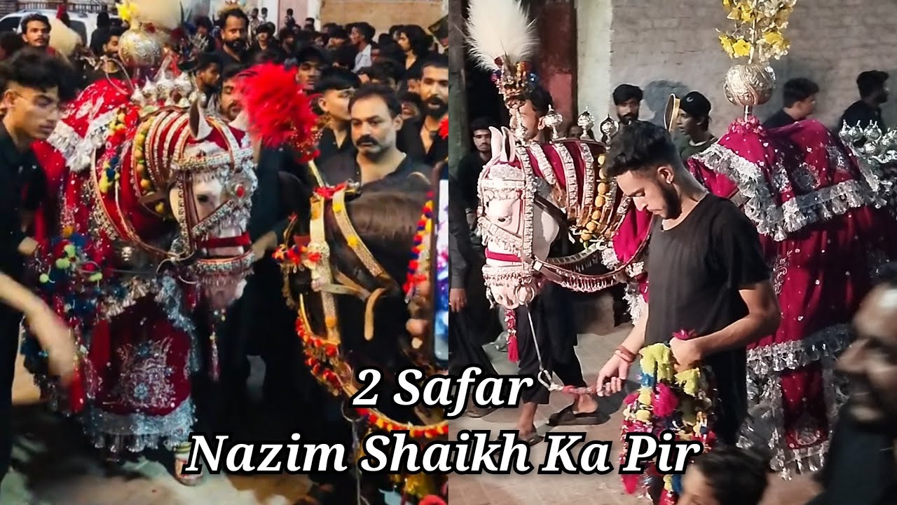 2 Safar 2025 | Nazim Shaikh Ka Pir | Jamal Shah Jo Pir Hyderabad Sindh...