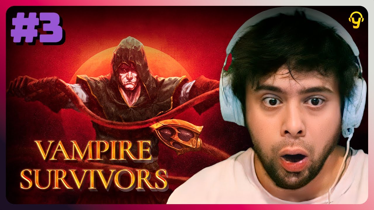 O COMEÇO DE UM TRYHARD NO VAMPIRE SURVIVORS #3 | Lives do Yoda