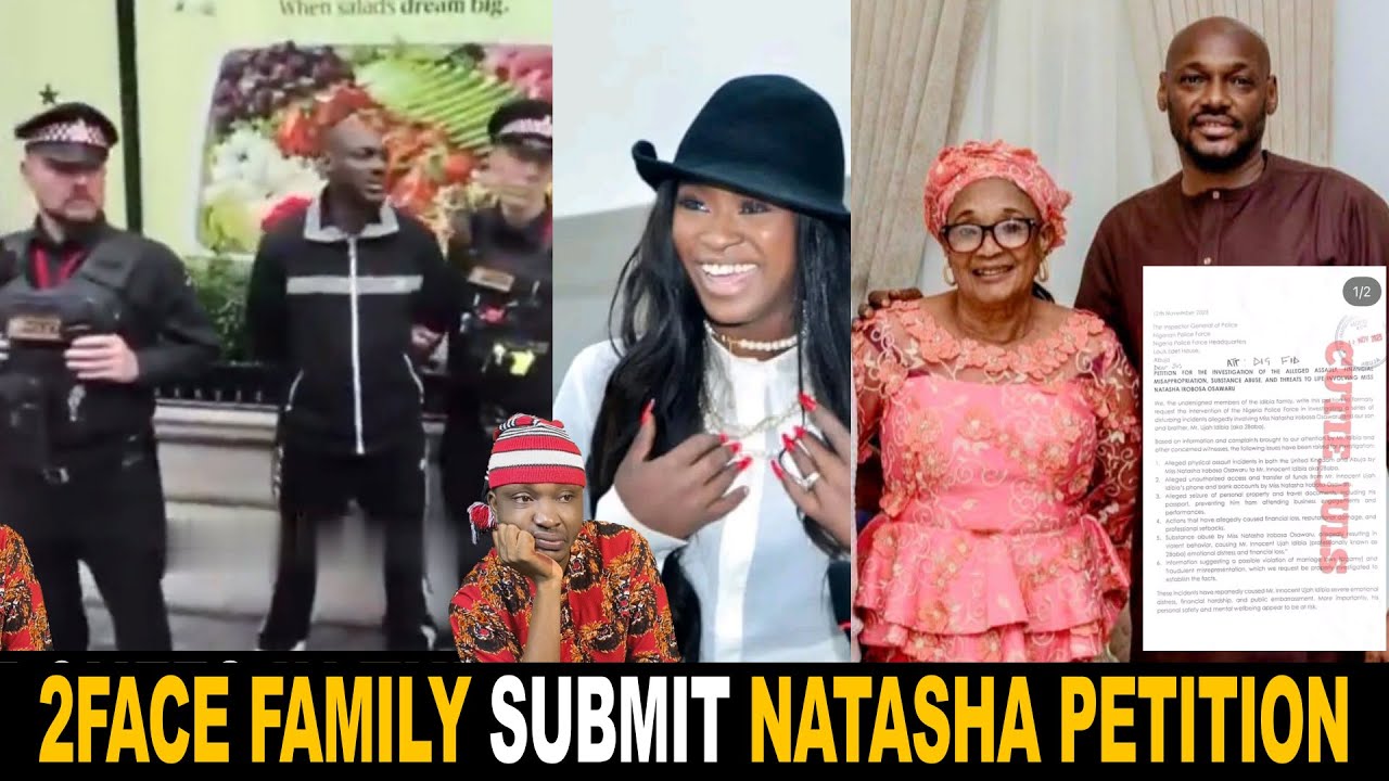 2face Idibia Family Submit Domestic Violence Petition To Police Against Wife Natasha