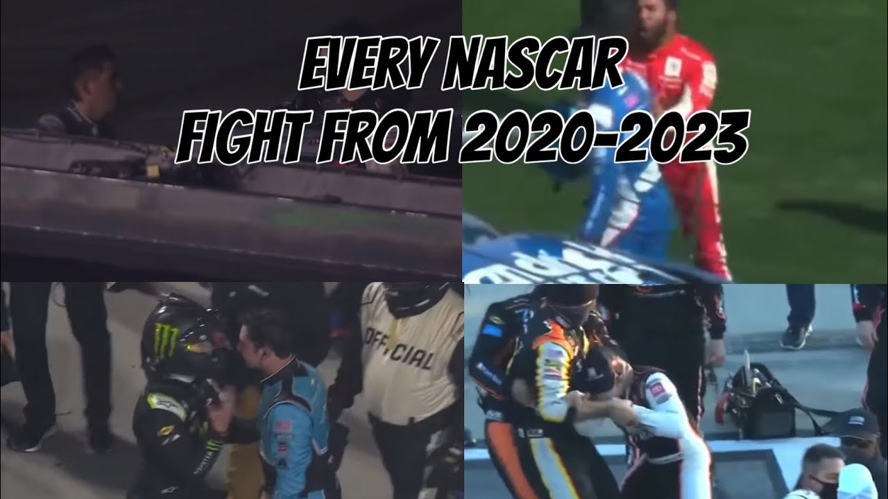 Every nascar fight from 2020-2023