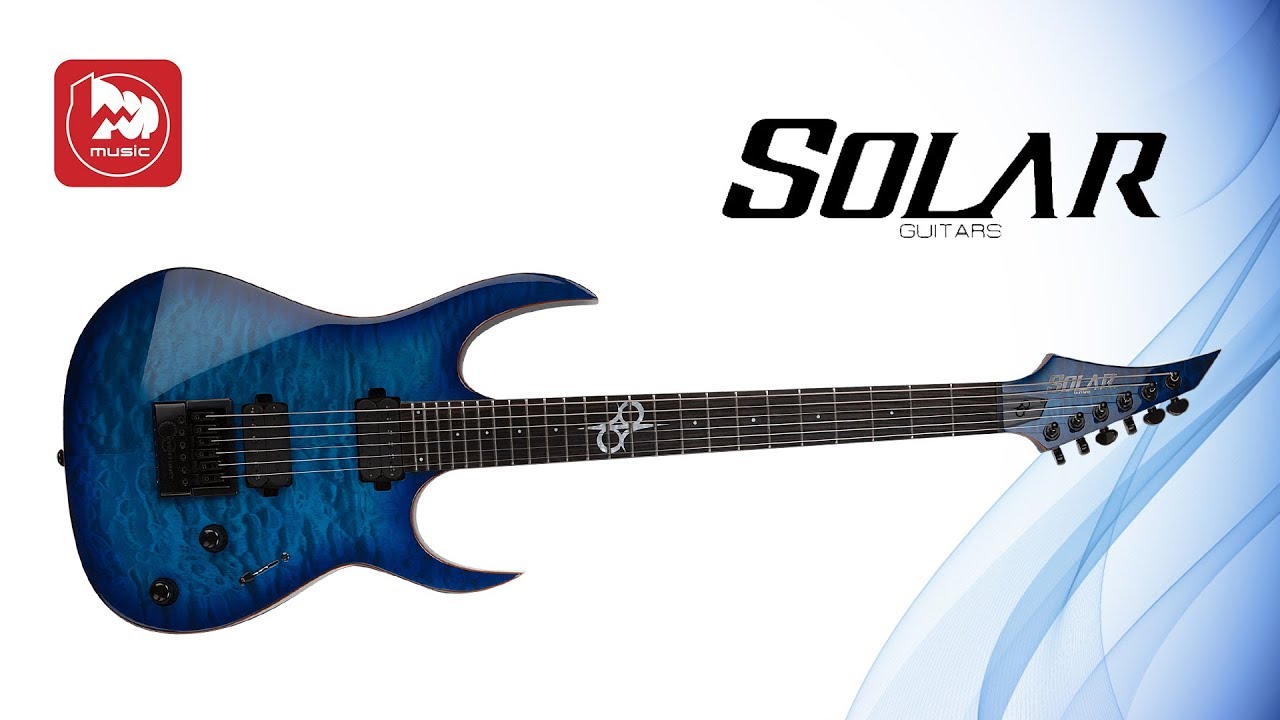 Электрогитара Solar Guitars S1.6ETQOB LTD (гитара от Ola Englund )