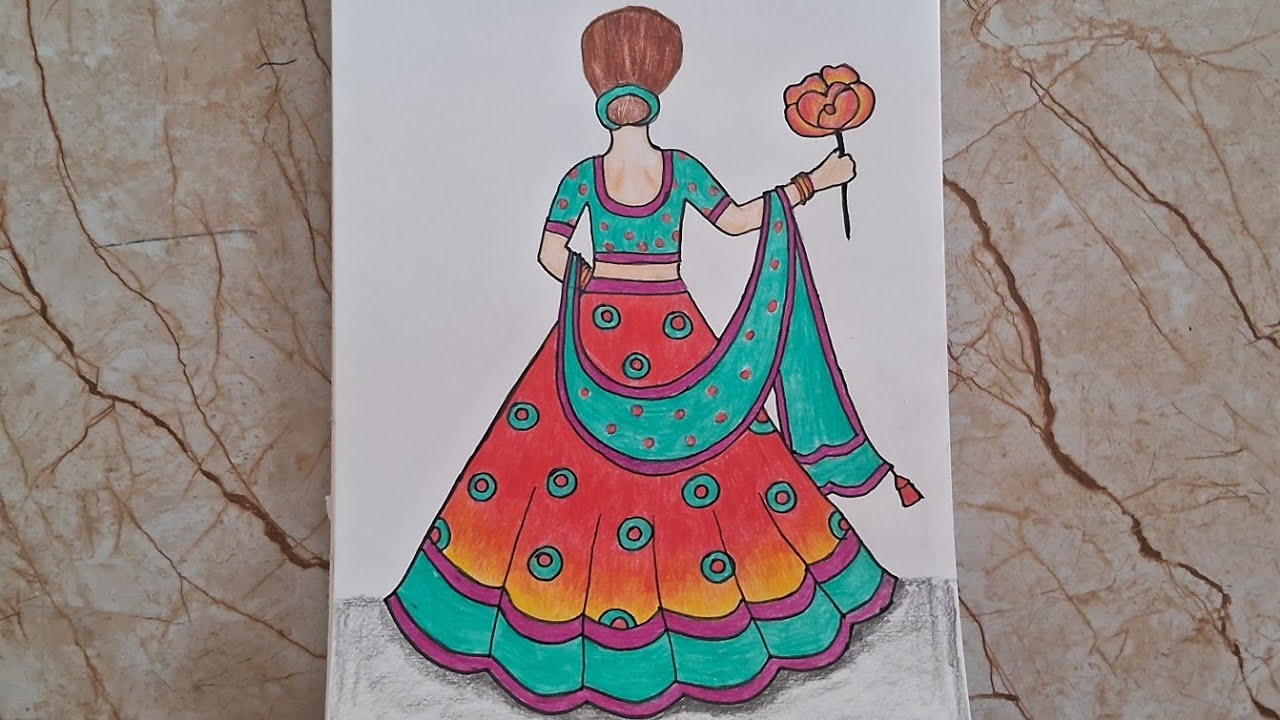 Easy girl drawing step by step #girl#drawing #stepbystep 