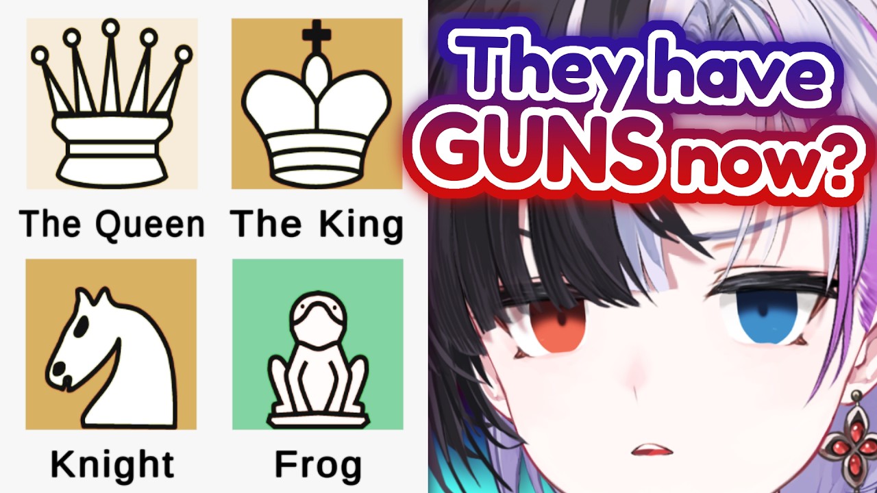 New Chess pieces just dropped (and they scare me)