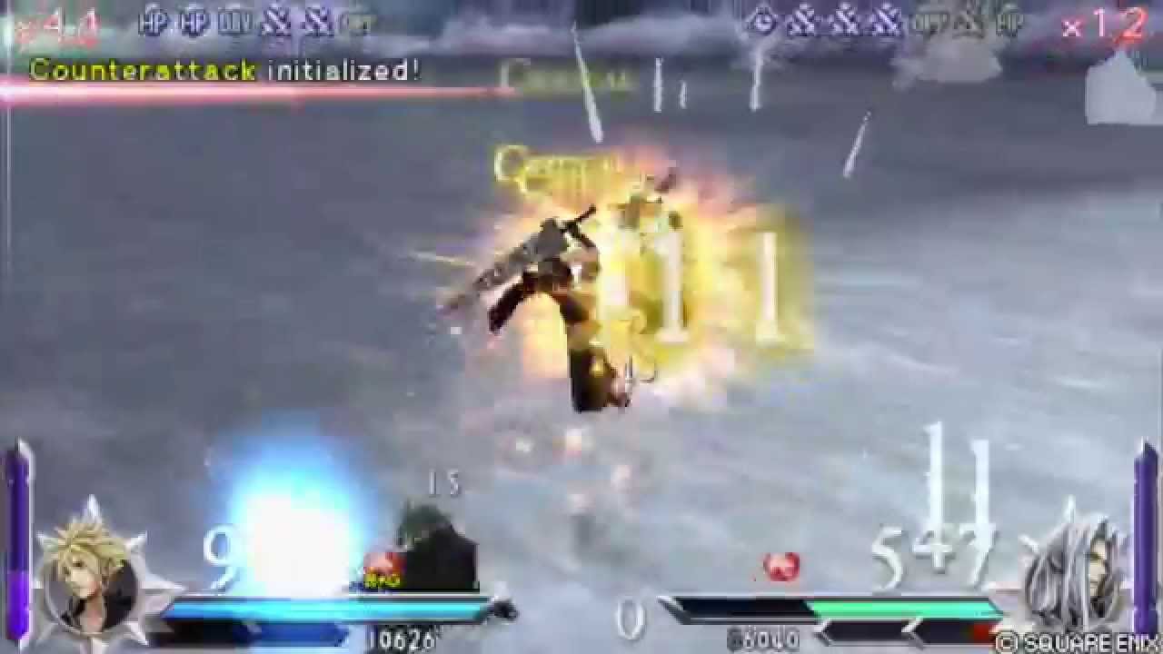 Dissidia 012 - Cloud? vs Sephiroth