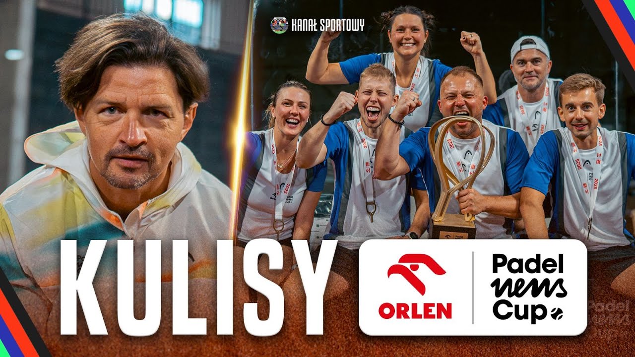 TOMASZ SMOKOWSKI ZAPRASZA NA KULISY ORLEN PADEL NEWS CUP. SPORTOWCY I DZIENNIKARZE WALCZĄ O PUCHAR