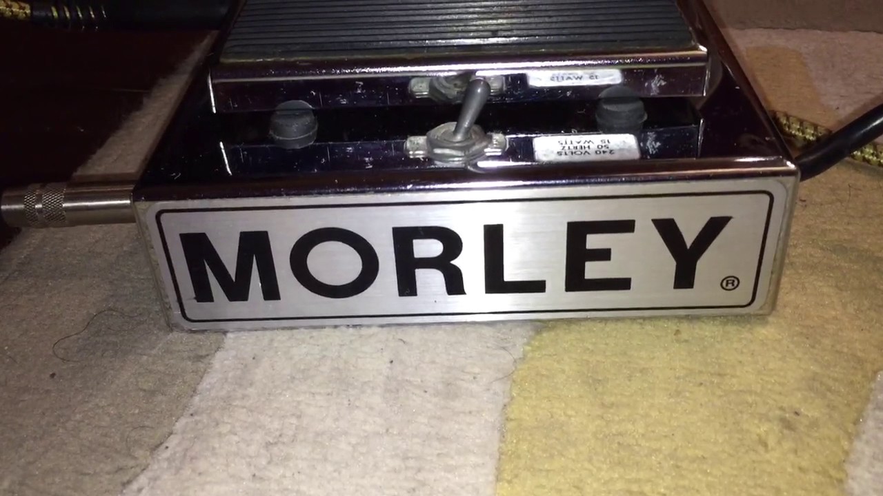 Tel-Rey MORLEY WVO Wah / Volume Vintage Chrome Pedal '73 - inside