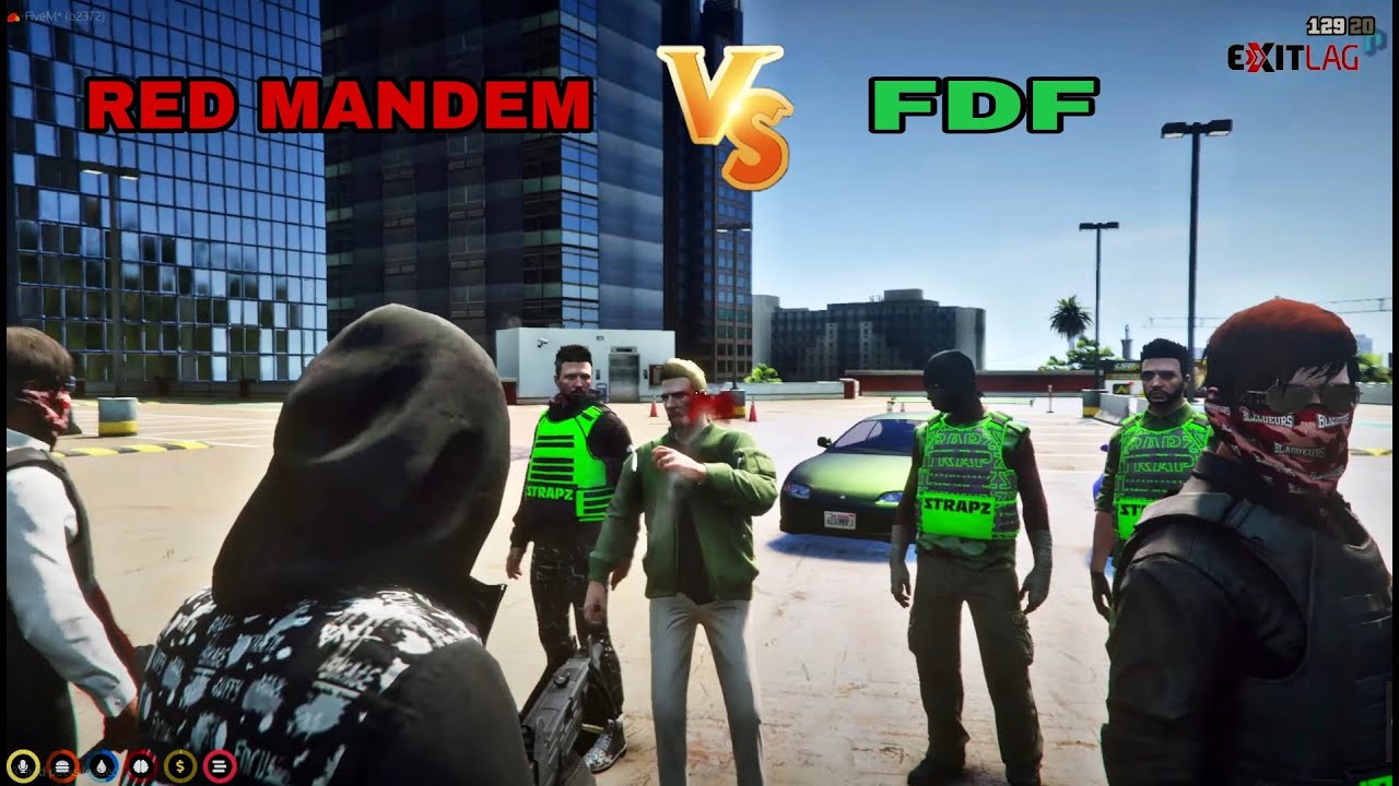RED MANDEM VS FDF ( Long Live Mawa ) NoPixel India