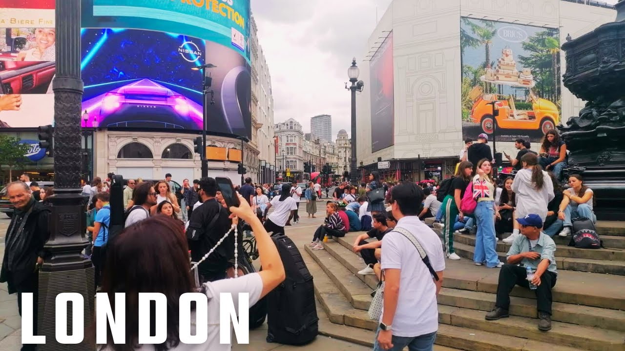 THE BEST OF CENTRAL LONDON ENGLAND: ULTIMATE VIRTUAL WALKING TOUR 4K HDR 60FPS