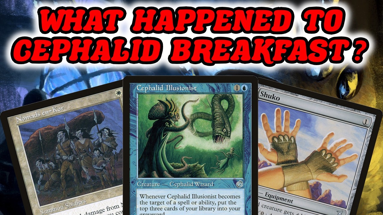 WHAT HAPPENED TO CEPHALID BREAKFAST? Legacy Blue-White Cephalid Combo MTG