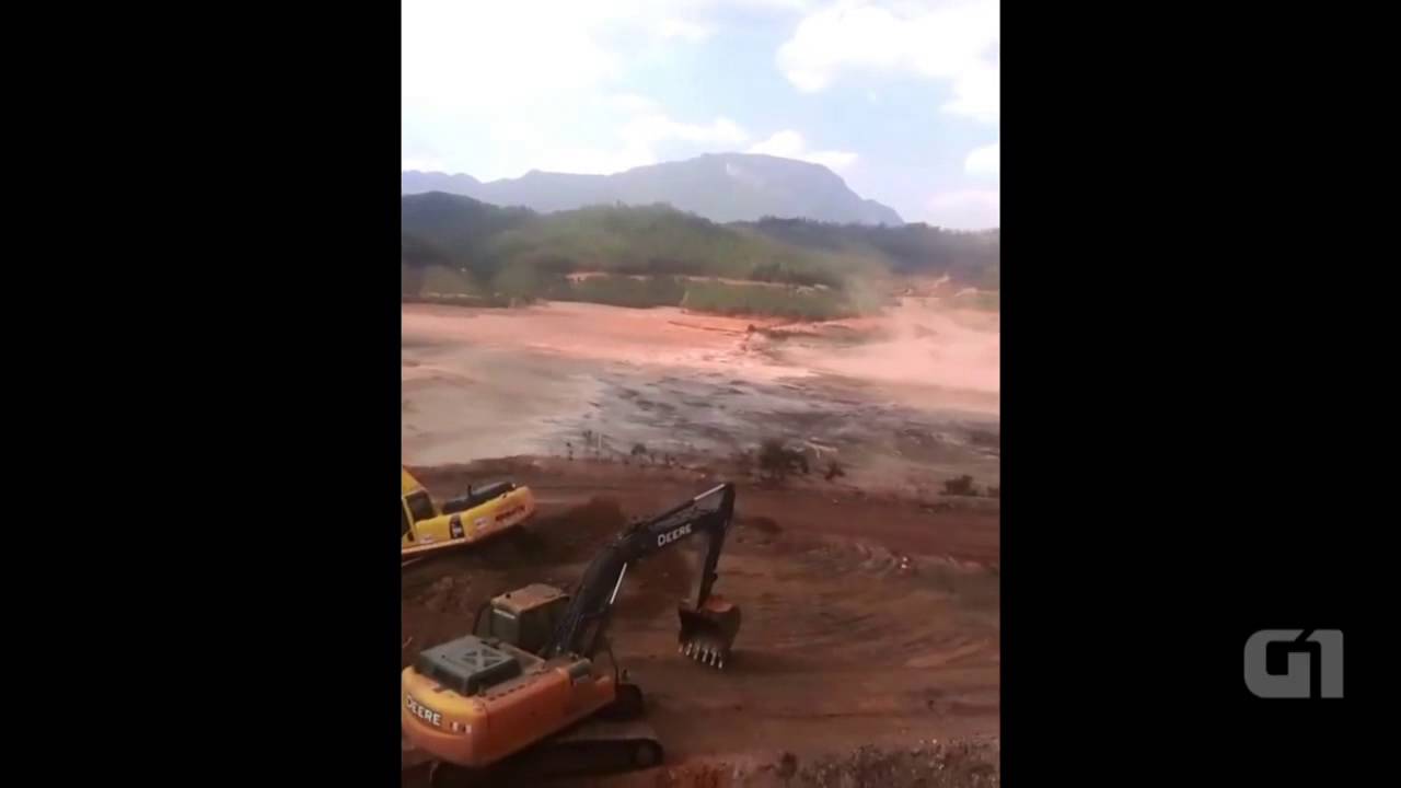V&iacute;deo mostra momento do rompimento de barragem em Mariana