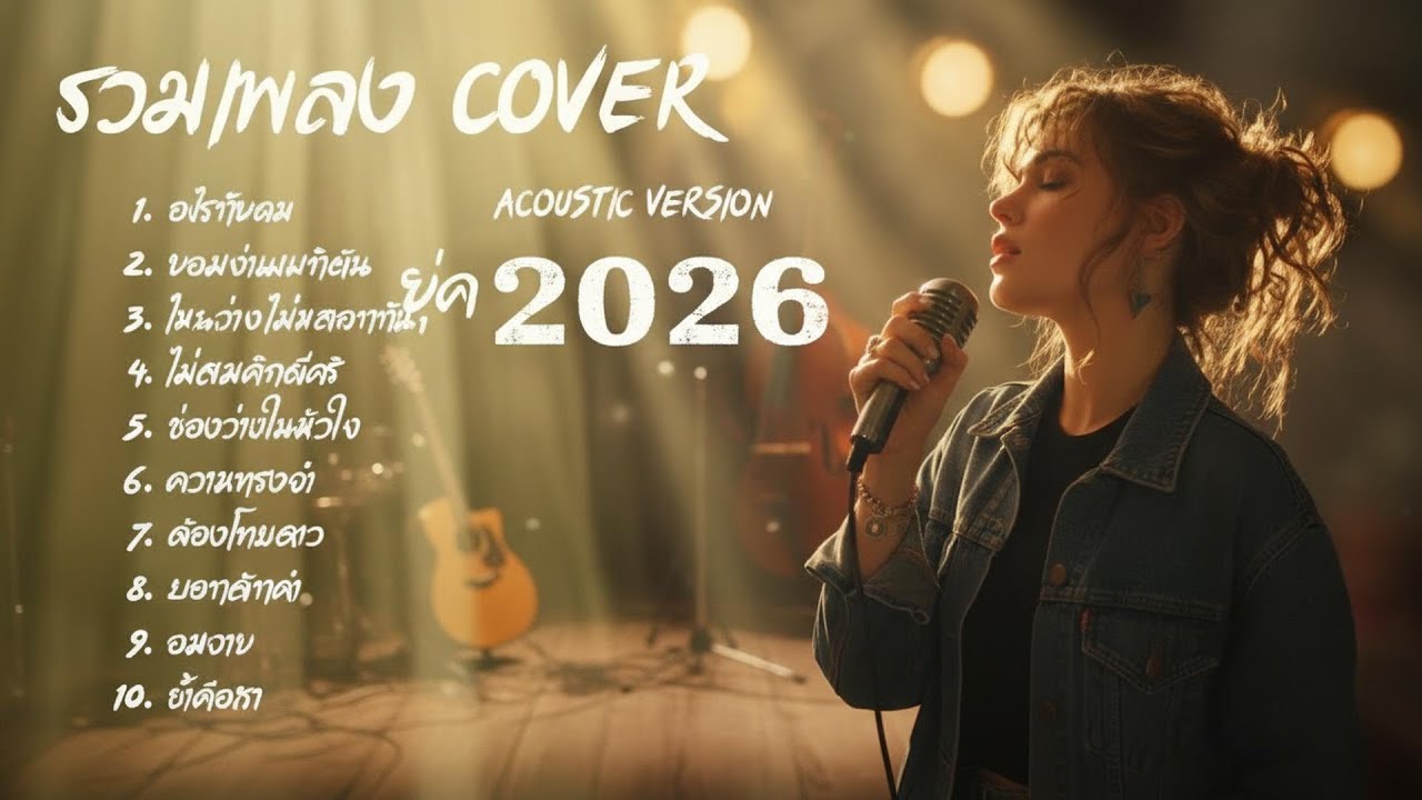 รวมเพลง Cover Acoustic  | ยุค 90 เพราะๆเจ็บๆโดนใจ ฟังยาวไม่มีเบื่อ เสียงละมุน