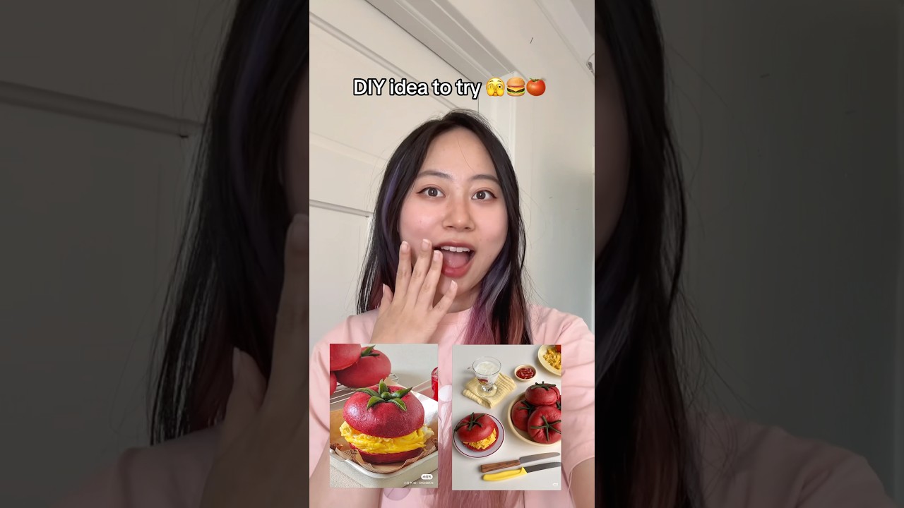 Cool DIY idea to try 🍔😳💕✨ 