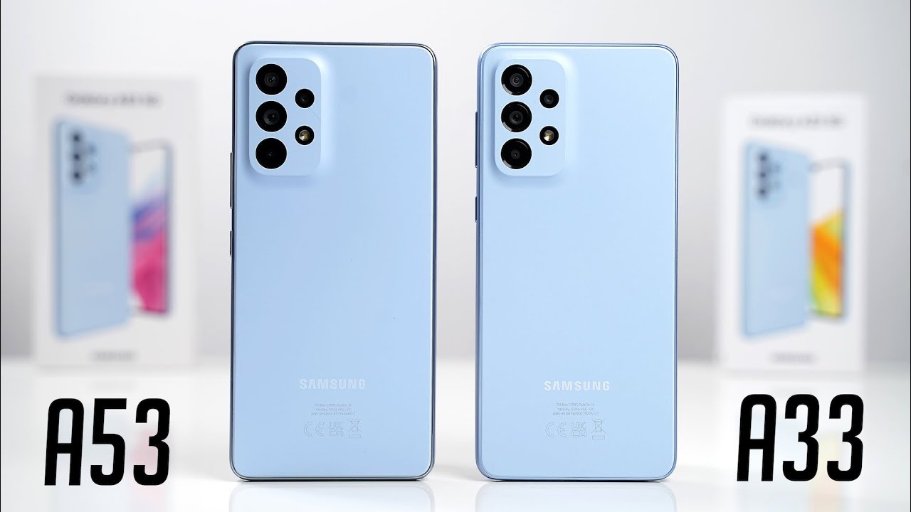 Samsung Galaxy A53 5G vs. A33 5G - Vergleich & Verlosung (Deutsch) | SwagTab
