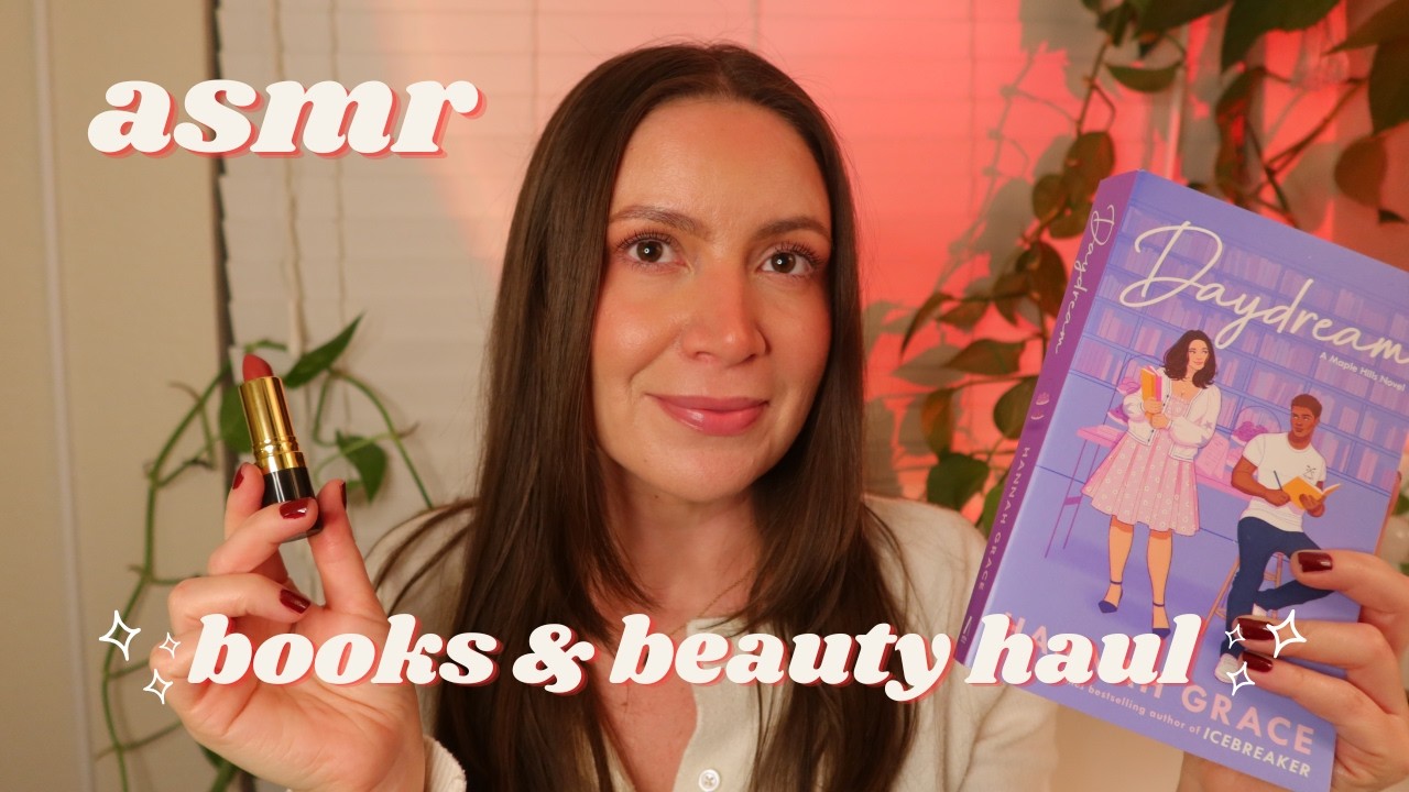 ASMR Collective Haul 📚💄Favorite Finds ✨Soft-Spoken✨ Books, Makeup, Jewelry, and my Halloween Costume