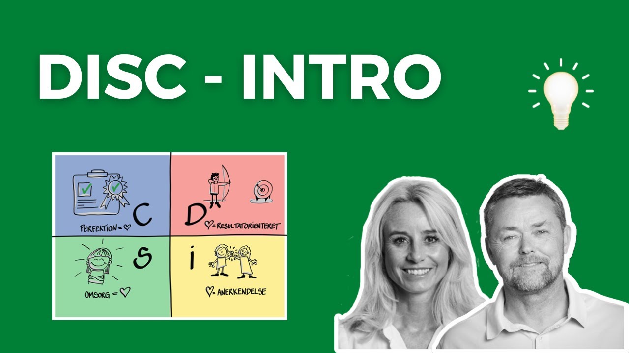 DISC - persontyper - Introduktion til de 4 typer i DISC. L&aelig;r at kende de 4 typer i DISC
