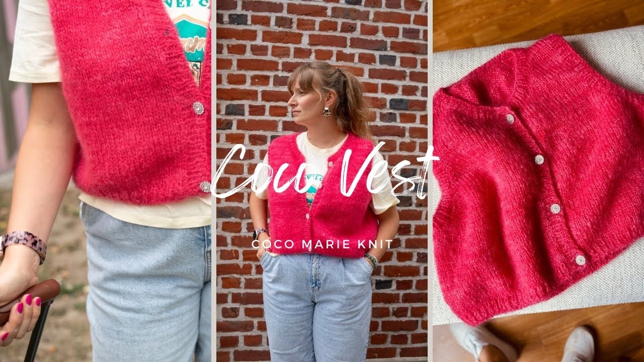 Tuto vidéo du gilet sans manche Coco Vest