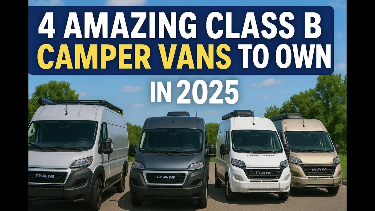 4 Amazing Class B Camper Vans to Own in 2025! | Full Tours & Vanlife Inspiration
