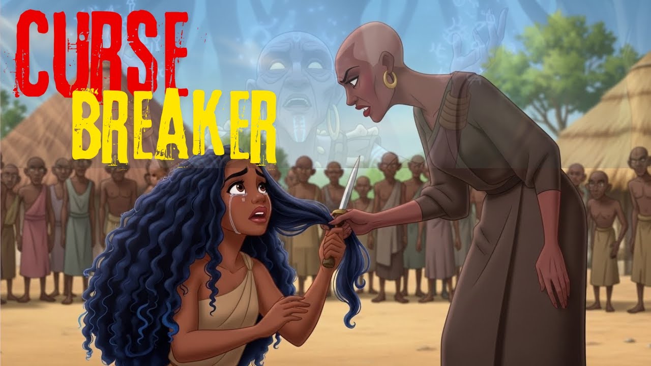 Единственная девочка с волосами в деревне лысых женщин #африканскиесказки #чтениесказок #фольклор...