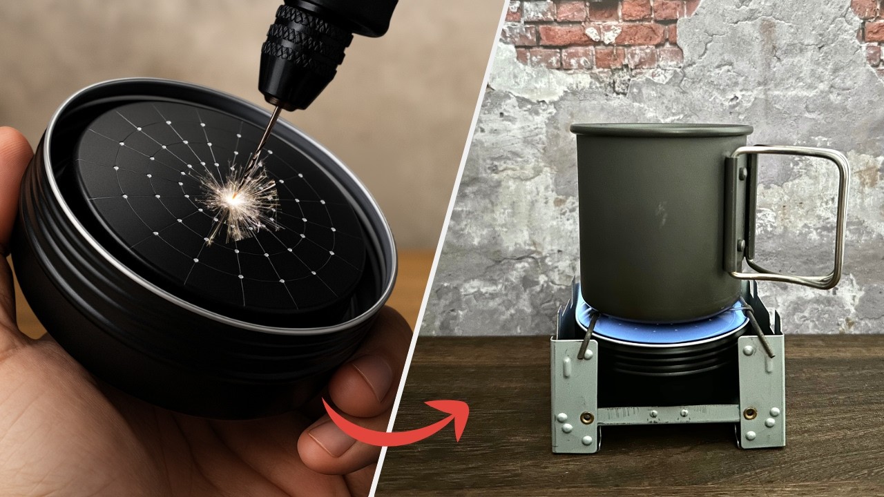 This Secret Gold Mine Around You Can Replace Gas and Firewood! | Genius Outdoor Stove Idea  🔥
