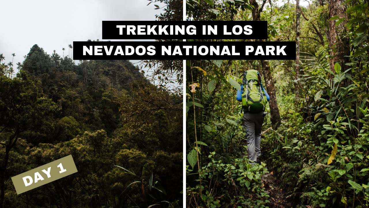 TREKKING IN LOS NEVADOS NATIONAL PARK | Backpacking Colombia, Day 1