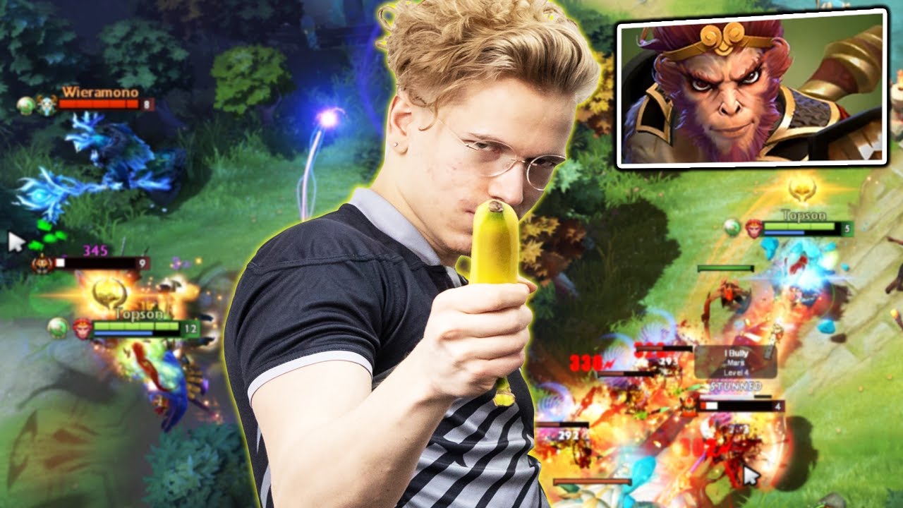 Topson practicing his SIGNATURE HERO for DPC 2021 DOTA 2