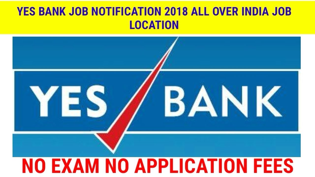 jobs in yes bank || Banking Job || How to Apply Online in Hindi