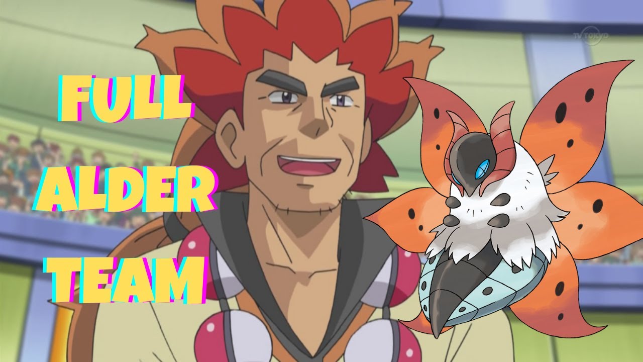 Full Alder Team! Theme Team! [Pokemon Showdown]