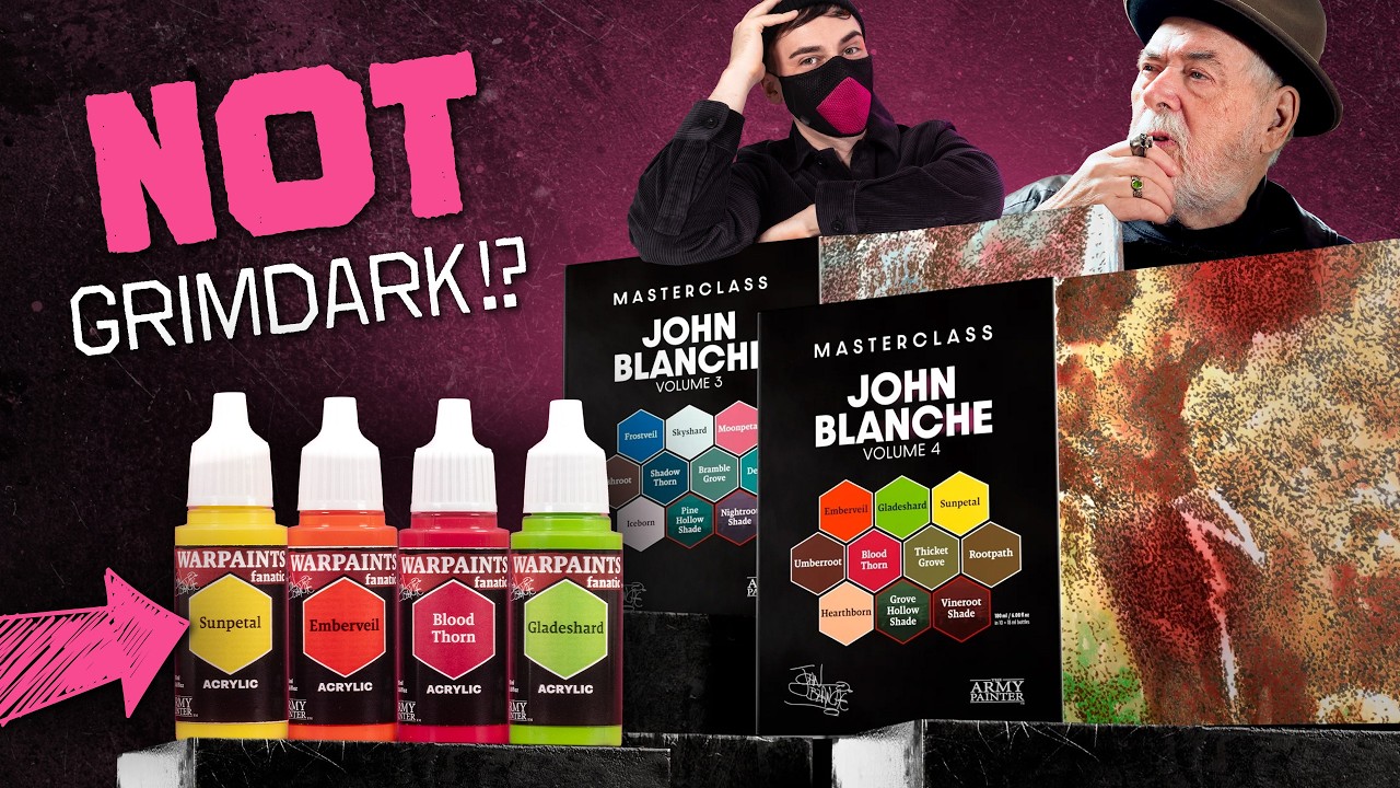 What all the other reviews got WRONG: John Blanche Masterclass Vol. 3 & 4 paint sets