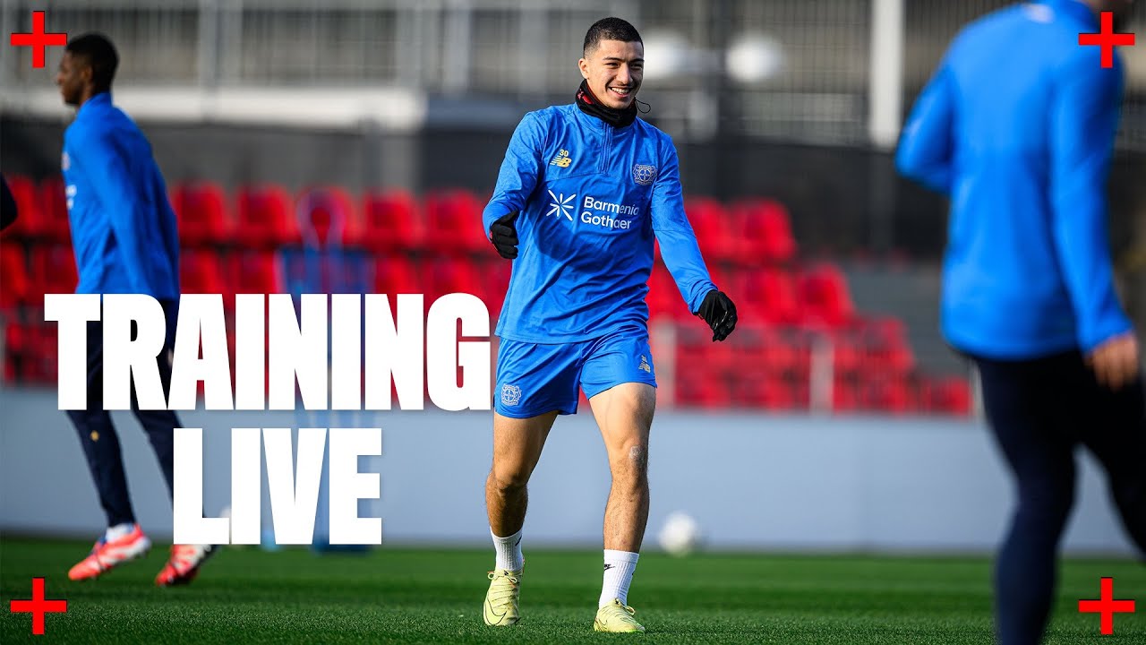 Abschlusstraining vor Bayer 04 Leverkusen 🆚 Villarreal im Re-Live| Champions League