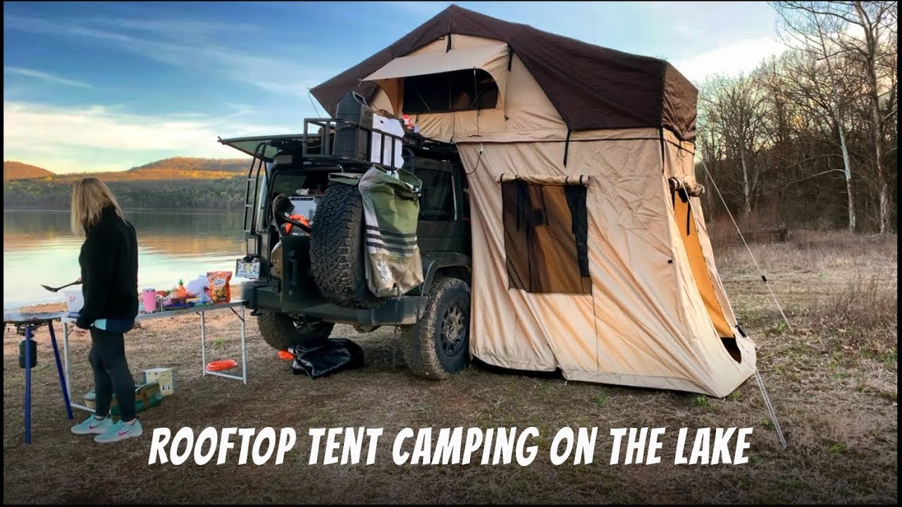 Rooftop Tent Camping on Table Rock Lake