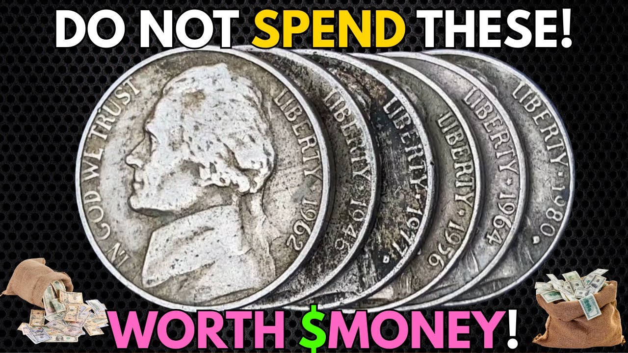 Jefferson Nickel Five Cents Coin Taking Over Searches Today | Rare Finds Hiding in Plain Sight!