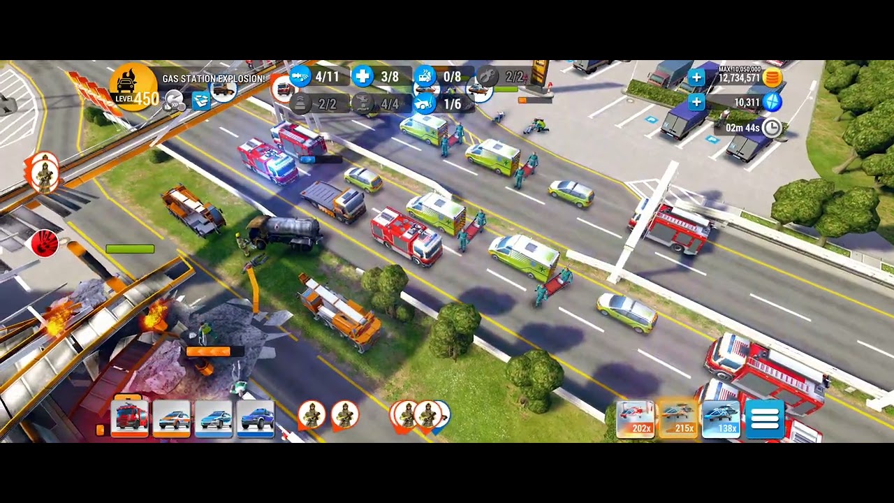 EMHQ Gameplay - Gas station explosion! #emergencyhq