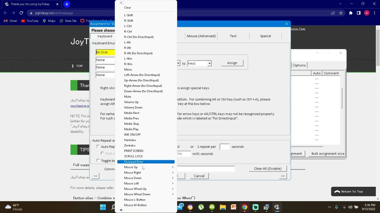 BEST software for playing PC GAMES with a joystick/ gamepad, JOYTOKEY