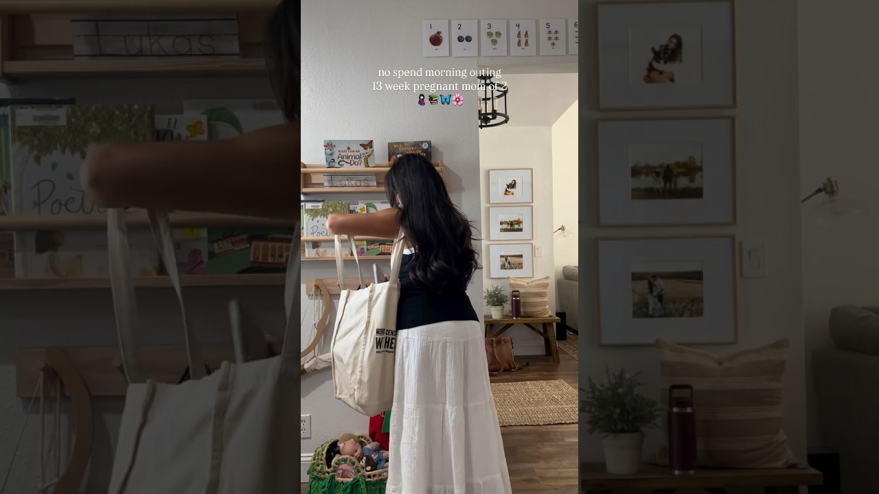 13 week pregnant mom of 2 mini vlog 🤰🏻🦋🌸📖 
