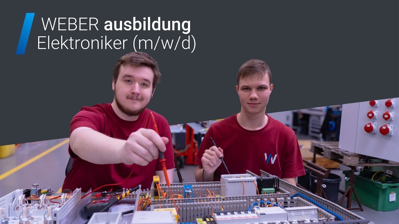 WEBER - Ausbildung zum Elektroniker (m/w/d)